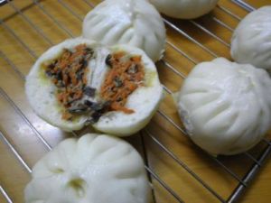 紅蘿蔔豬肉包 紅蘿蔔豬肉包