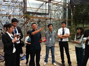 為開發商員工講析別墅風水