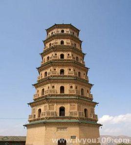 明代平涼寶塔 明代平涼寶塔