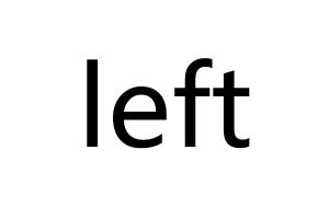 Left