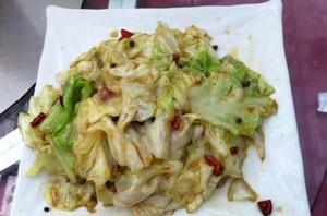 爆炒洋白菜 爆炒洋白菜