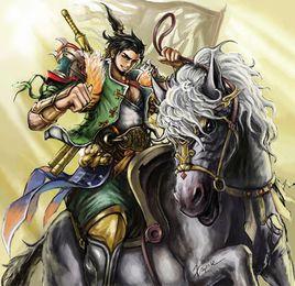 孫策[游卡桌遊三國殺中的武將牌]