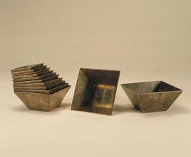 明銀方斗式杯 明銀方斗式杯