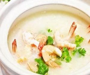 菠菜海米粥 菠菜海米粥