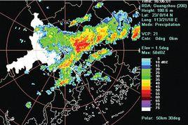 氣象雷達圖