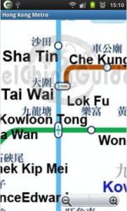 香港捷運圖