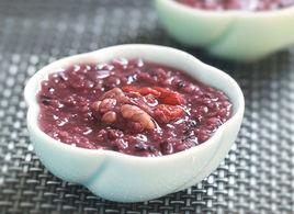 核桃黑米小米粥