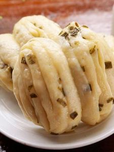 蔥香鹹花捲 蔥香鹹花捲