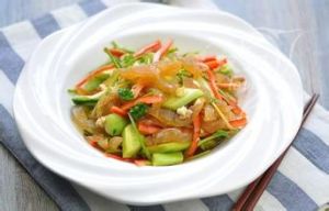 爽口涼拌海蜇 爽口涼拌海蜇