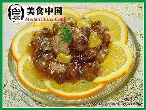 甜橙芝麻小排骨 甜橙芝麻小排骨