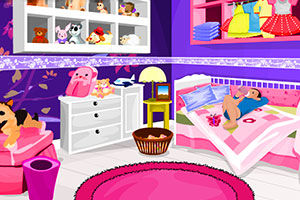 小遊戲《打掃寶寶房》