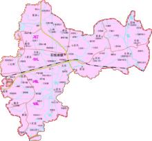 石板灘鎮區域圖