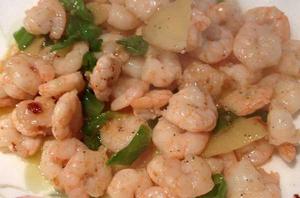 清炒海蝦仁 清炒海蝦仁