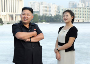 金正恩與李雪主