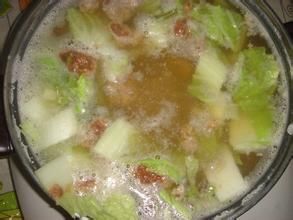 白菜豆腐丸子湯 白菜豆腐丸子湯
