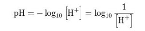 ph值的計算公式