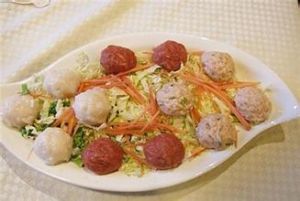 三色肉丸 三色肉丸