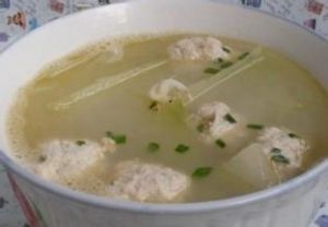 冬瓜蝦皮肉丸湯 冬瓜蝦皮肉丸湯