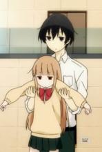 被田中君溫柔地抱起來的宮野