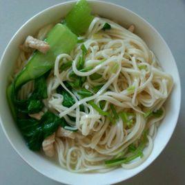 蔬菜肉絲麵 蔬菜肉絲麵