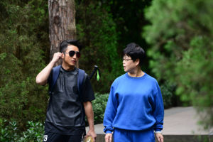 鄒市明參加女婿上門了