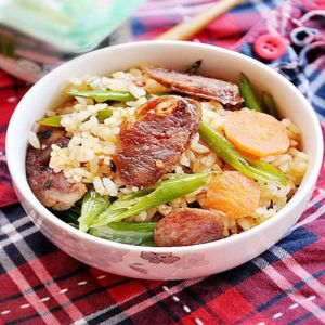 香腸杭椒炒飯 香腸杭椒炒飯