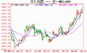 CBOT大豆期貨收盤上漲
