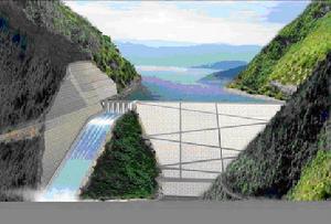 （圖）巴山水電站