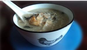 蚝豉菜乾粥 蚝豉菜乾粥