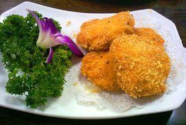 炸蝦餅[浙江省傳統的地方名點]