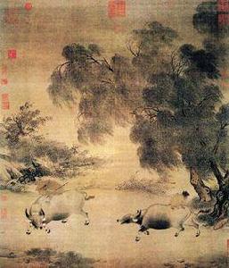 宋李迪風雨牧歸圖