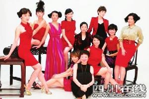 曉雪與造型雷倒一片的快女們