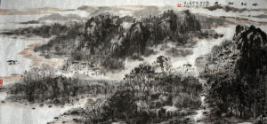 虞觀翔畫作 杭州湘湖畫院