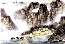 李聰虎國畫作品