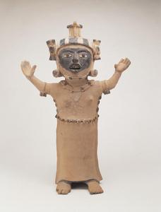 伸展雙臂的女立像 伸展雙臂的女立像