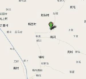 河南洛陽洛寧河底鄉行政村分布圖