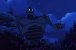 歐佳讓鐵巨人去看自己的家