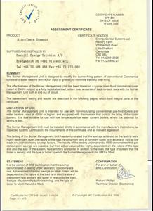 產品功能測試證書