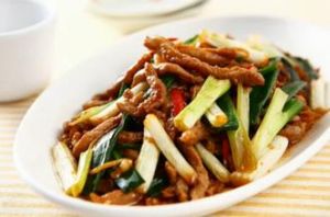 蔥爆肉片 蔥爆肉片