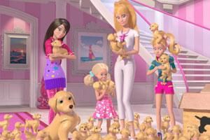 芭比娃娃拼圖小遊戲 芭比娃娃拼圖小遊戲