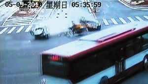 交通事故發生現場