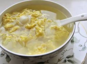 百合花雞蛋羹 百合花雞蛋羹