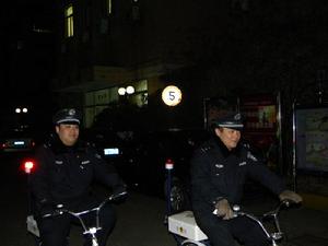 社區民警治安巡邏