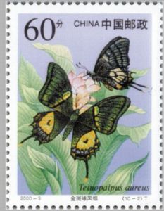 金斑喙鳳蝶（郵票）