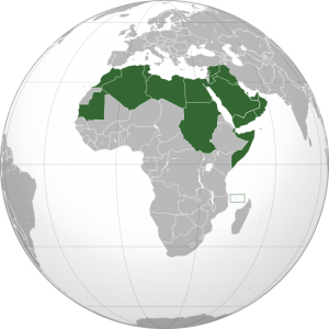 阿拉伯國家聯盟示意圖