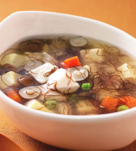 髮菜魚圓湯 髮菜魚圓湯