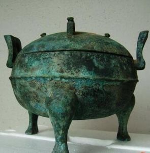 東周青銅鼎 東周青銅鼎