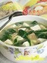 菠菜豆腐湯 菠菜豆腐湯
