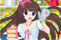 可愛動漫小廚娘 可愛動漫小廚娘