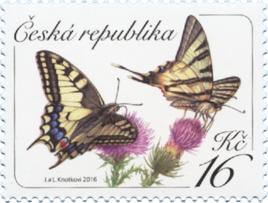 普通郵票:金鳳蝶 普通郵票:金鳳蝶